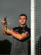 6 July 2021; Tony Kelly of Clare with his PwC GAA / GPA Player of the Month award in Hurling for June 2021 in Ballyea GAA in Clare. Photo by Eóin Noonan/Sportsfile