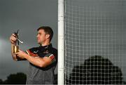 6 July 2021; Tony Kelly of Clare with his PwC GAA / GPA Player of the Month award in Hurling for June 2021 in Ballyea GAA in Clare. Photo by Eóin Noonan/Sportsfile