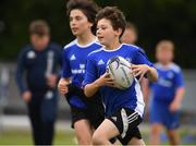 6 July 2021; Luke Ramage, age 11, in action during a Bank of Ireland Leinster Rugby Summer Camp at Wexford Wanderers RFC in Wexford. Photo by Matt Browne/Sportsfile