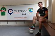 6 July 2021; Gowna and Cavan GAA footballer Conor Madden in attendance at the Official renaming of Gowna GAA Club Grounds as “ClubSpot Park” at Gowna GAA in Cavan. Photo by Sam Barnes/Sportsfile