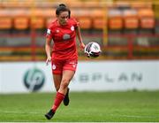 3 July 2021; Jess Ziu of Shelbourne during the SSE Airtricity Women's National League match between Shelbourne and Peamount United at Tolka Park in Dublin. Photo by Eóin Noonan/Sportsfile