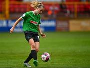 3 July 2021; Claire Walsh of Peamount United during the SSE Airtricity Women's National League match between Shelbourne and Peamount United at Tolka Park in Dublin. Photo by Eóin Noonan/Sportsfile