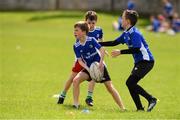7 July 2021; Luke Farrell, aged 10, in action during a Bank of Ireland Leinster Rugby Summer Camp at Boyne RFC in Drogheda, Louth. Photo by Matt Browne/Sportsfile