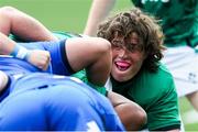 7 July 2021; Alex Soroka of Ireland looks over the scrum during the U20 Six Nations Rugby Championship match between Italy and Ireland at Cardiff Arms Park in Cardiff, Wales. Photo by Gareth Everitt/Sportsfile