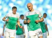 7 July 2021; Joey O'Brien of Shamrock Rovers before the UEFA Champions League first qualifying found first leg match between Slovan Bratislava and Shamrock Rovers at Tehelné pole Stadium in Bratislava, Slovakia. Photo by Grega Valancic/Sportsfile