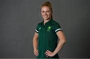 29 June 2021; Hannah Matthews during a Tokyo 2020 Team Ireland Announcement for Hockey in the Sport Ireland Institute at the Sport Ireland Campus in Dublin. Photo by Brendan Moran/Sportsfile