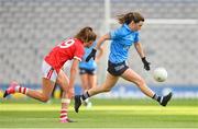 26 June 2021; Lyndsey Davey of Dublin during the Lidl Ladies Football National League Division 1 Final match between Cork and Dublin at Croke Park in Dublin. Photo by Ramsey Cardy/Sportsfile