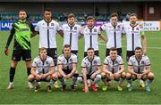 8 July 2021; The Dundalk team before the UEFA Europa Conference League first qualifying round first leg match between Dundalk and Newtown at Oriel Park in Dundalk, Louth. Photo by Stephen McCarthy/Sportsfile