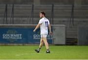 8 July 2021; A dejected Wicklow captain Johnny Keogh leaves the field after the EirGrid Leinster GAA Football U20 Championship Quarter-Final match between Dublin and Wicklow at Parnell Park in Dublin. Photo by Daire Brennan/Sportsfile