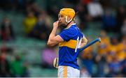 4 July 2021; Seamus Callanan of Tipperary reacts to a missed opportunity on goal during the Munster GAA Hurling Senior Championship Semi-Final match between Tipperary and Clare at LIT Gaelic Grounds in Limerick. Photo by Stephen McCarthy/Sportsfile