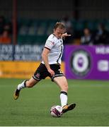 8 July 2021; David McMillan of Dundalk during the UEFA Europa Conference League first qualifying round first leg match between Dundalk and Newtown at Oriel Park in Dundalk, Louth. Photo by Seb Daly/Sportsfile
