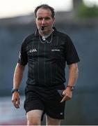 7 July 2021; Referee Karl Higgins during the Go Ahead Adult Football League Division Three North match between Parnells and O'Tooles at Parnells GAA Club in Coolock, Dublin. Photo by Piaras Ó Mídheach/Sportsfile