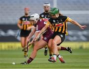 20 June 2021; Ailish O'Reilly of Galway in action against Collette Dormer of Kilkenny during the Littlewoods Ireland Camogie League Division 1 Final match between Galway and Kilkenny at Croke Park in Dublin. Photo by Piaras Ó Mídheach/Sportsfile