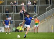 27 June 2021; Michael Quinn of Longford during the Leinster GAA Football Senior Championship Round 1 match between Carlow and Longford at Bord Na Mona O’Connor Park in Tullamore, Offaly. Photo by Eóin Noonan/Sportsfile