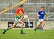 27 June 2021; Sean Gannon of Carlow during the Leinster GAA Football Senior Championship Round 1 match between Carlow and Longford at Bord Na Mona O’Connor Park in Tullamore, Offaly. Photo by Eóin Noonan/Sportsfile