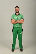 9 July 2021; Andrew Balbirnie during a Cricket Ireland portrait session at Malahide Cricket Club in Dublin.  Photo by Seb Daly/Sportsfile