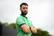 9 July 2021; Andrew Balbirnie during a Cricket Ireland portrait session session at Malahide Cricket Club in Dublin. Photo by Stephen McCarthy/Sportsfile