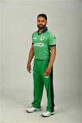 9 July 2021; Simi Singh during a Cricket Ireland portrait session at Malahide Cricket Club in Dublin. Photo by Seb Daly/Sportsfile