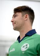 9 July 2021; Curtis Campher during a Cricket Ireland portrait session session at Malahide Cricket Club in Dublin. Photo by Stephen McCarthy/Sportsfile