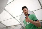 9 July 2021; George Dockrell during a Cricket Ireland portrait session session at Malahide Cricket Club in Dublin. Photo by Stephen McCarthy/Sportsfile