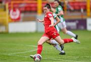 26 June 2021; Emily Whelan of Shelbourne during the SSE Airtricity Women's National League match between Shelbourne and Cork City at Tolka Park in Dublin. Photo by Ramsey Cardy/Sportsfile
