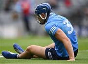 3 July 2021; Eoghan O'Donnell of Dublin awaits medical attention for an injury, before being substituted, during the Leinster GAA Hurling Senior Championship Semi-Final match between Dublin and Galway at Croke Park in Dublin. Photo by Piaras Ó Mídheach/Sportsfile