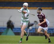 2 July 2021; Tomas Lynch of Limerick during the 2020 Electric Ireland Leinster GAA Hurling Minor Championship Semi-Final match between Limerick and Galway at Cusack Park in Ennis, Clare. Photo by Matt Browne/Sportsfile