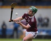 2 July 2021; Ruben Davitt of Galway during the 2020 Electric Ireland Leinster GAA Hurling Minor Championship Semi-Final match between Limerick and Galway at Cusack Park in Ennis, Clare. Photo by Matt Browne/Sportsfile