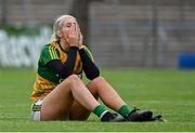9 July 2021; A dejected Ciara Butler of Kerry after the TG4 Ladies Football All-Ireland Championship Group 4 Round 1 match between Galway and Kerry at Cusack Park in Ennis, Clare. Photo by Brendan Moran/Sportsfile