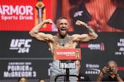 9 July 2021; Conor McGregor during weigh-ins for UFC 264 at the T-Mobile Arena in Las Vegas, Nevada, USA. Photo by Thomas King/Sportsfile