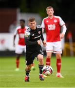 9 July 2021; Evan McLaughlin of Derry City during the SSE Airtricity League Premier Division match between St Patrick's Athletic and Derry City at Richmond Park in Dublin. Photo by Stephen McCarthy/Sportsfile