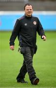 9 July 2021; St Patrick's Athletic's groundsman Dave Carter before the SSE Airtricity League Premier Division match between St Patrick's Athletic and Derry City at Richmond Park in Dublin. Photo by Stephen McCarthy/Sportsfile
