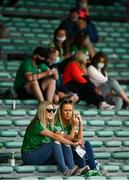 10 July 2021; Supporters look on before the Munster GAA Football Senior Championship Semi-Final match between Limerick and Cork at the LIT Gaelic Grounds in Limerick. Photo by Harry Murphy/Sportsfile