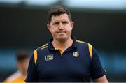 10 July 2021; Antrim manager Darren Gleeson after the GAA Hurling All-Ireland Senior Championship preliminary round match between Antrim and Laois at Parnell Park in Dublin. Photo by Seb Daly/Sportsfile