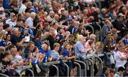 10 July 2021; Supporters during the Ulster GAA Football Senior Championship quarter-final match between Tyrone and Cavan at Healy Park in Omagh, Tyrone. Photo by Stephen McCarthy/Sportsfile