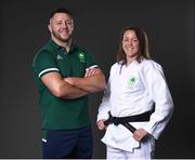 14 July 2021; Ben and Megan Fletcher during a Tokyo Team Ireland Announcement for Judo at the Sport Ireland Institute at the Sports Ireland Campus in Dublin. Photo by Harry Murphy/Sportsfile