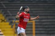 10 July 2021; Pádraig Power of Cork celebrates his side's first goal during the 2020 Bord Gáis Energy GAA Hurling All-Ireland U20 Championship Final match between Dublin and Cork at UPMC Nowlan Park in Kilkenny. Photo by David Fitzgerald/Sportsfile