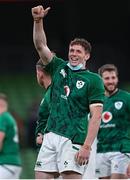 10 July 2021; Ryan Baird of Ireland after the International Rugby Friendly match between Ireland and USA at the Aviva Stadium in Dublin. Photo by Ramsey Cardy/Sportsfile
