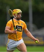 10 July 2021; Conor Johnston of Antrim during the GAA Hurling All-Ireland Senior Championship preliminary round match between Antrim and Laois at Parnell Park in Dublin. Photo by Seb Daly/Sportsfile