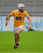 10 July 2021; Neil McManus of Antrim during the GAA Hurling All-Ireland Senior Championship preliminary round match between Antrim and Laois at Parnell Park in Dublin. Photo by Seb Daly/Sportsfile