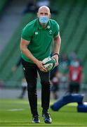 10 July 2021; Ireland forwards coach Paul O'Connell before the International Rugby Friendly match between Ireland and USA at the Aviva Stadium in Dublin. Photo by Brendan Moran/Sportsfile