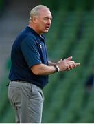 10 July 2021; USA head coach Gary Gold before the International Rugby Friendly match between Ireland and USA at the Aviva Stadium in Dublin. Photo by Brendan Moran/Sportsfile