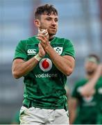10 July 2021; Hugo Keenan of Ireland after the International Rugby Friendly match between Ireland and USA at the Aviva Stadium in Dublin. Photo by Brendan Moran/Sportsfile