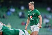 10 July 2021; Craig Casey of Ireland during the International Rugby Friendly match between Ireland and USA at the Aviva Stadium in Dublin. Photo by Brendan Moran/Sportsfile