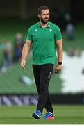 10 July 2021; Ireland head coach Andy Farrell before the International Rugby Friendly match between Ireland and USA at the Aviva Stadium in Dublin. Photo by Ramsey Cardy/Sportsfile