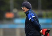 10 July 2021; Laois manager Seamus Plunkett before the GAA Hurling All-Ireland Senior Championship preliminary round match between Antrim and Laois at Parnell Park in Dublin. Photo by Seb Daly/Sportsfile