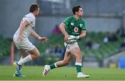 10 July 2021; Joey Carbery of Ireland during the International Rugby Friendly match between Ireland and USA at the Aviva Stadium in Dublin. Photo by Brendan Moran/Sportsfile