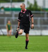10 July 2021; Referee John Devlin during the TG4 All-Ireland Senior Ladies Football Championship Group 2 Round 1 match between Cork and Meath at St Brendan's Park in Birr, Offaly. Photo by Ray McManus/Sportsfile