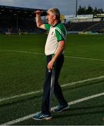 3 July 2021; Limerick manager John Kiely during the Munster GAA Hurling Senior Championship Semi-Final match between Cork and Limerick at Semple Stadium in Thurles, Tipperary. Photo by Ray McManus/Sportsfile