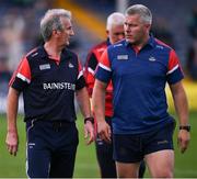 3 July 2021; Cork manager Kieran Kingston and selector Diarmuid O'Sullivan before the Munster GAA Hurling Senior Championship Semi-Final match between Cork and Limerick at Semple Stadium in Thurles, Tipperary. Photo by Ray McManus/Sportsfile